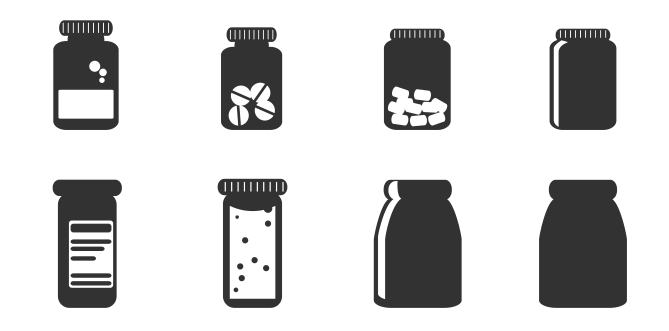 pill bottles