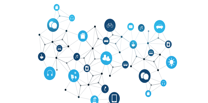 diagram of interconnected icons