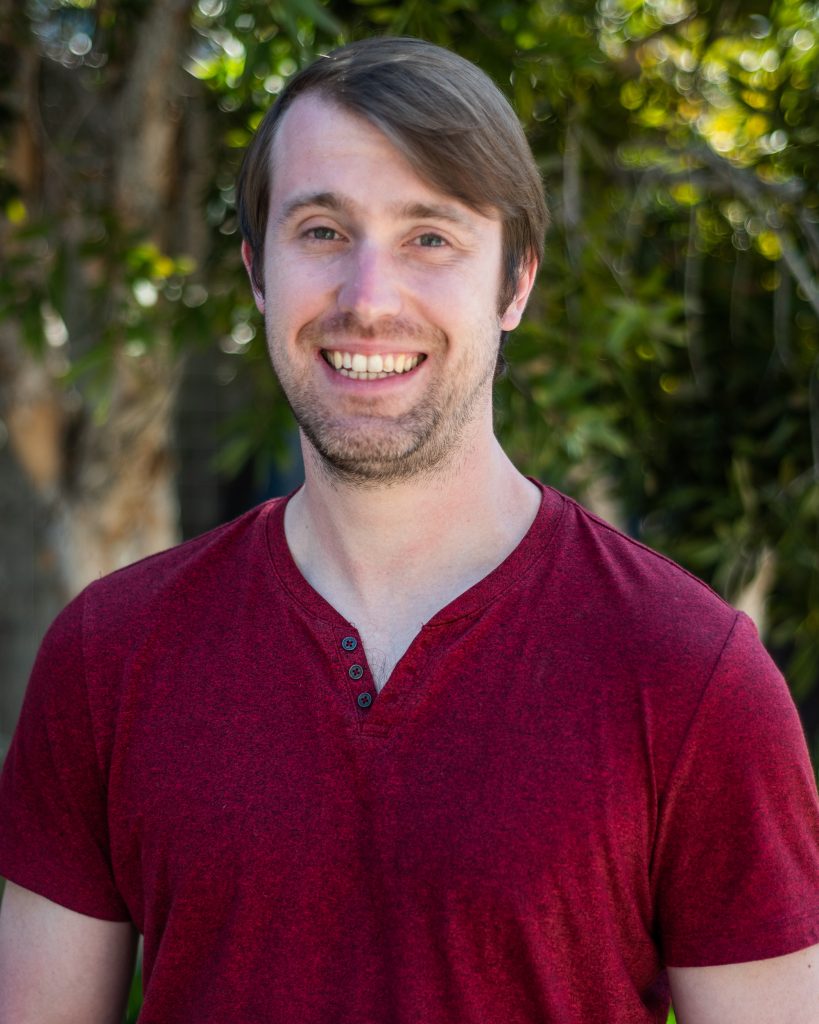 man smiling at camera